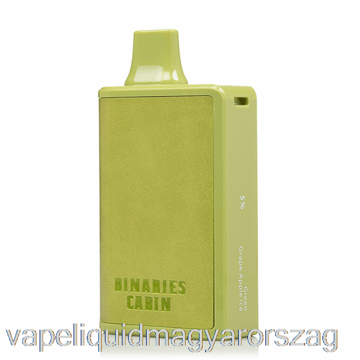 Horizon Bináris Kabin 10000 Eldobható Zöld Szőlő Alma Jég Vape Toll